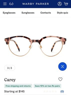 Warby Parker Carey Sunglasses